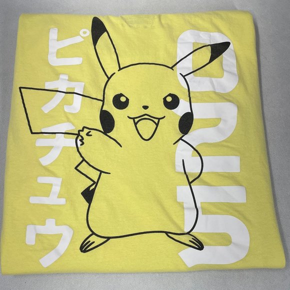 Pokemon Other - Pokemon Pikachu men's short sleeve tee -stain-
